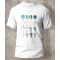 Leeds United FC Retro Art Football Shirts T-Shirt